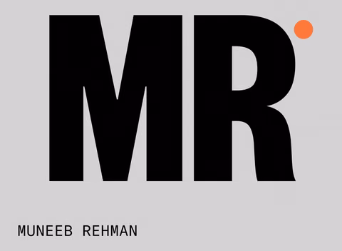 Muneeb Rehman monogram